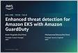 Intelligent Threat Detection Amazon GuardDuty Features AW